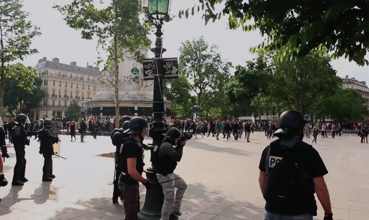 Place de la République, printemps 2016 : Photo