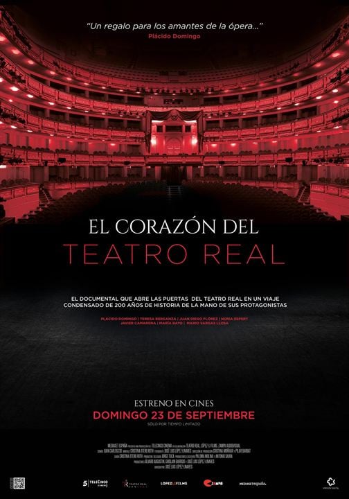 El corazón del teatro real : Affiche