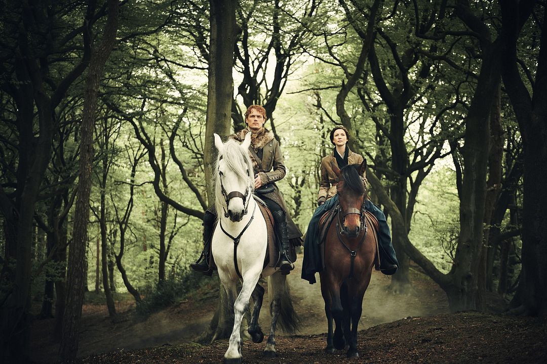 Photo Sam Heughan, Caitriona Balfe