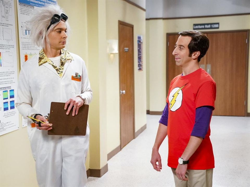 The Big Bang Theory : Affiche Jim Parsons, Simon Helberg