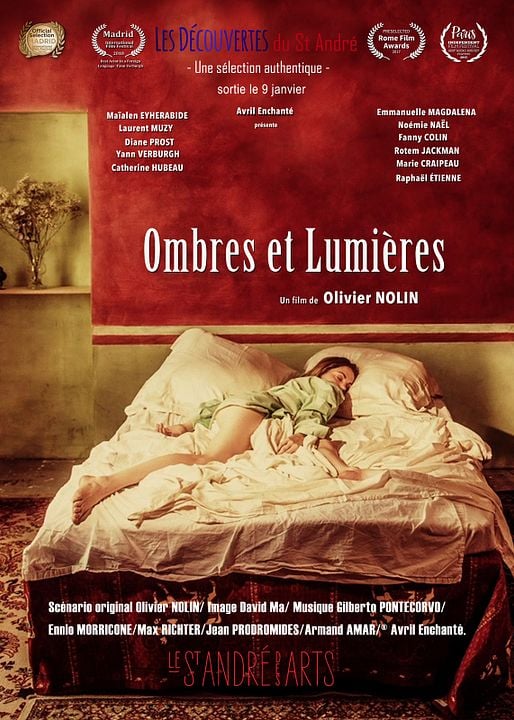 Ombres et lumières : Affiche