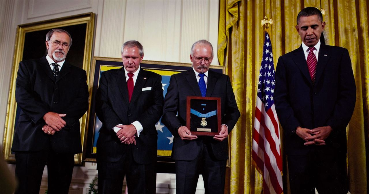 Medal of Honor : Photo Steve Wilson, Barack Obama