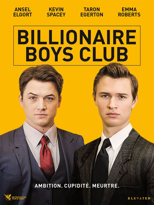 Billionaire Boys Club : Affiche