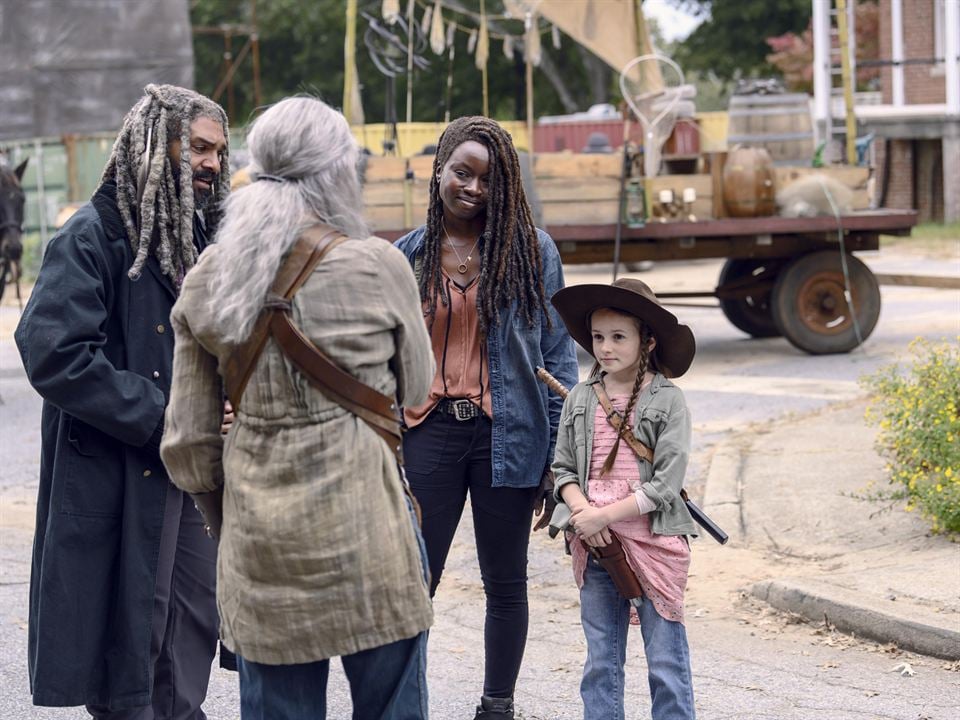 The Walking Dead : Photo Khary Payton, Danai Gurira, Cailey Fleming