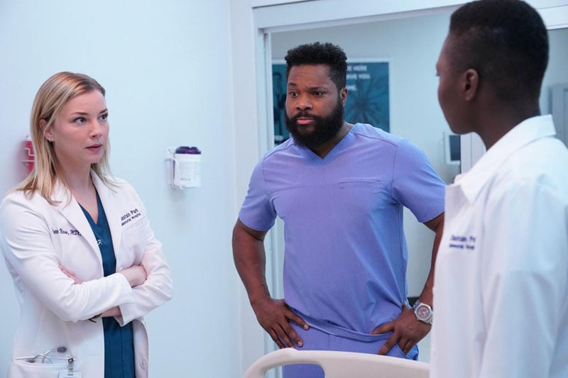 The Resident : Photo Emily VanCamp, Malcolm-Jamal Warner