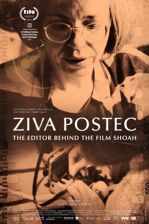 Ziva Postec. La monteuse derrière le film Shoah : Affiche