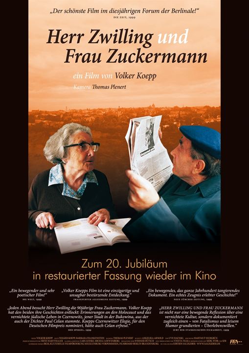 Monsieur Zwilling & Madame Zuckermann : Affiche