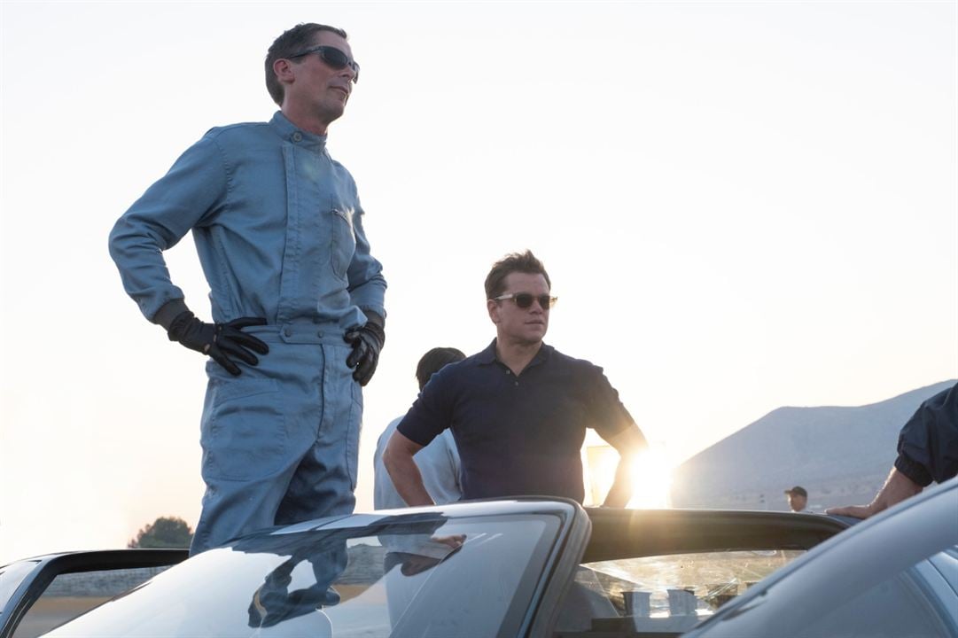 Le Mans 66 : Photo Christian Bale, Matt Damon