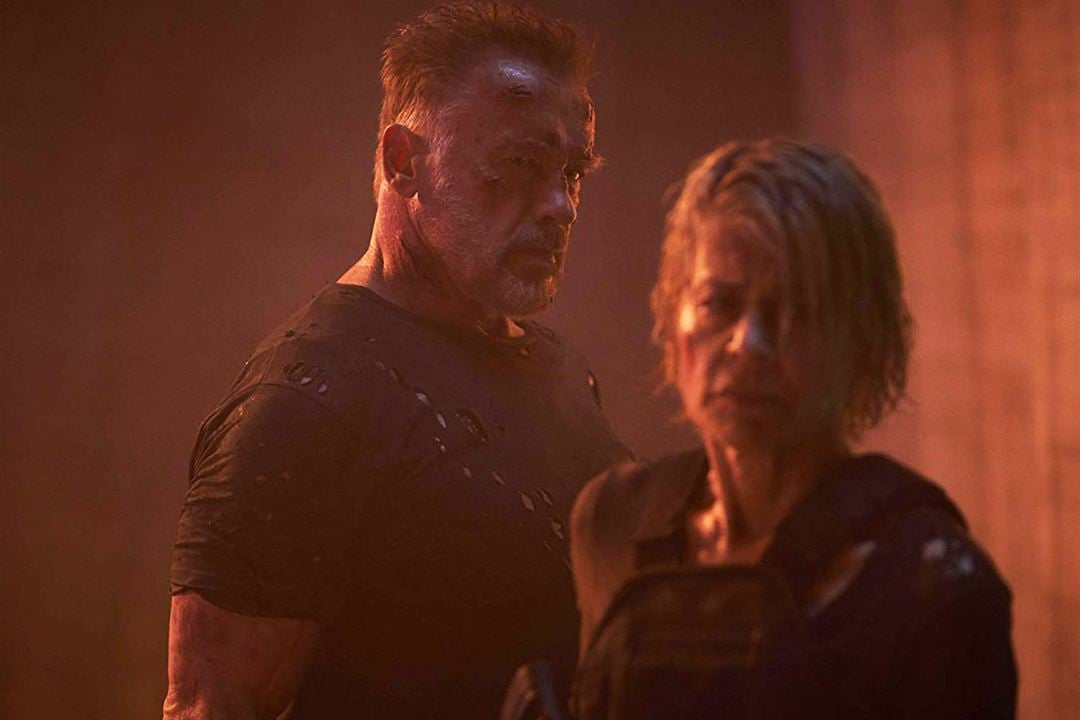 Terminator: Dark Fate : Photo Linda Hamilton, Arnold Schwarzenegger
