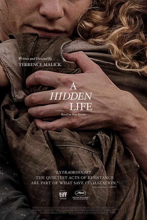 Une vie cachée : Affiche