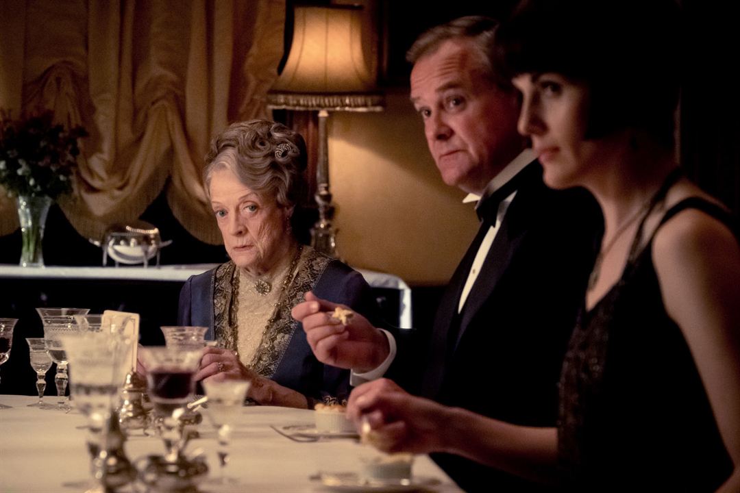 Downton Abbey : Photo Hugh Bonneville, Maggie Smith