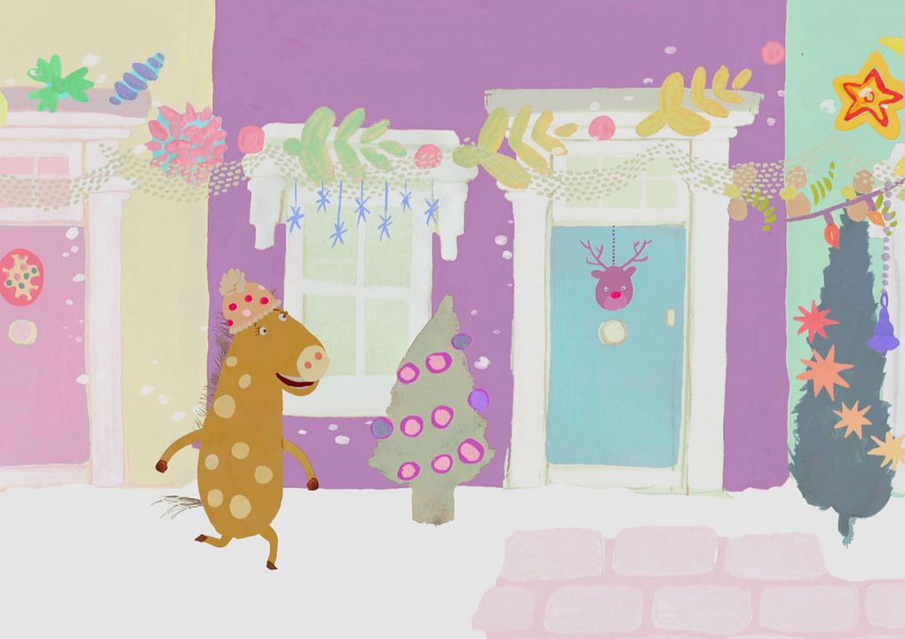 Pirouette et le sapin de Noël : Photo