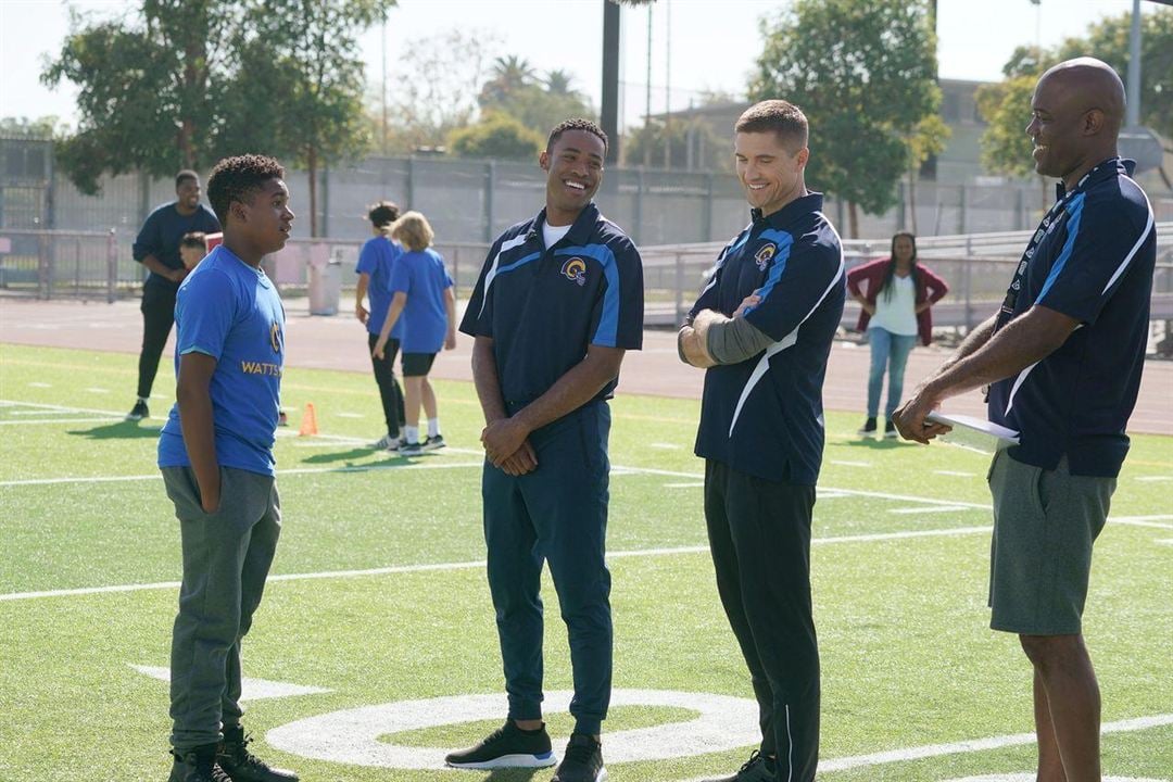 The Rookie : le flic de Los Angeles : Photo Eric Winter, Titus Makin Jr., Issac Ryan Brown, Kevin Daniels