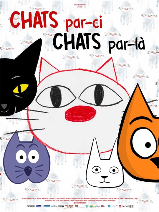 Chats par-ci, Chats par-là : Affiche