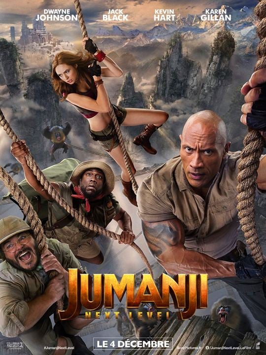 Jumanji: next level : Affiche