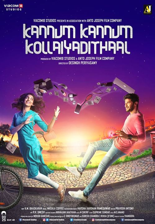 Kannum Kannum Kollaiyadithaal : Affiche