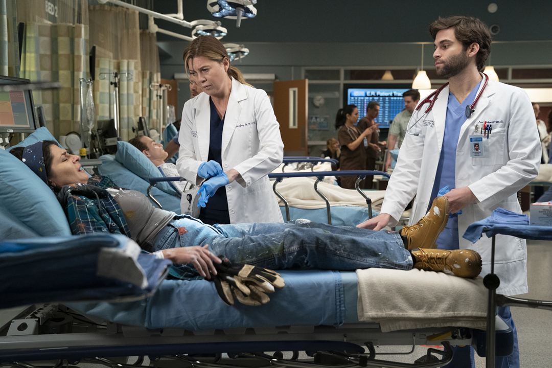 Grey's Anatomy : Photo Ellen Pompeo, Vera Cherny, Jake Borelli