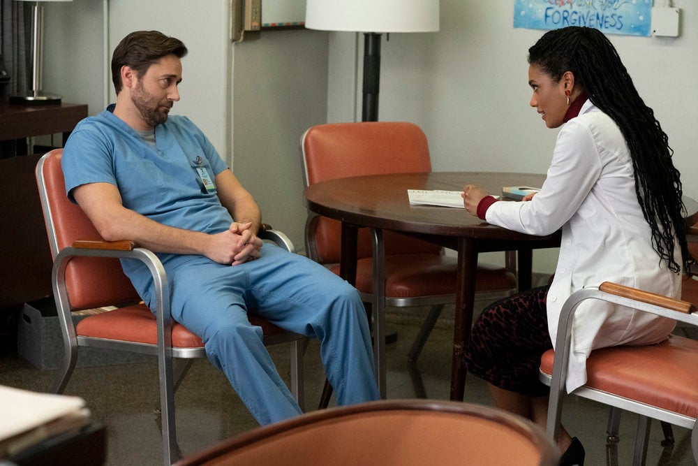 New Amsterdam (2018) : Photo Freema Agyeman, Ryan Eggold