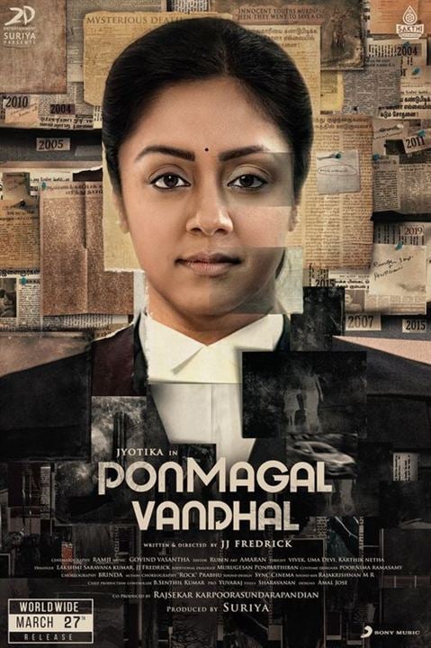 Ponmagal Vandhal : Affiche