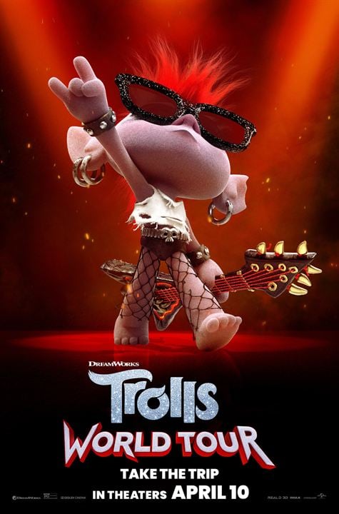 Les Trolls 2 - Tournée mondiale : Affiche