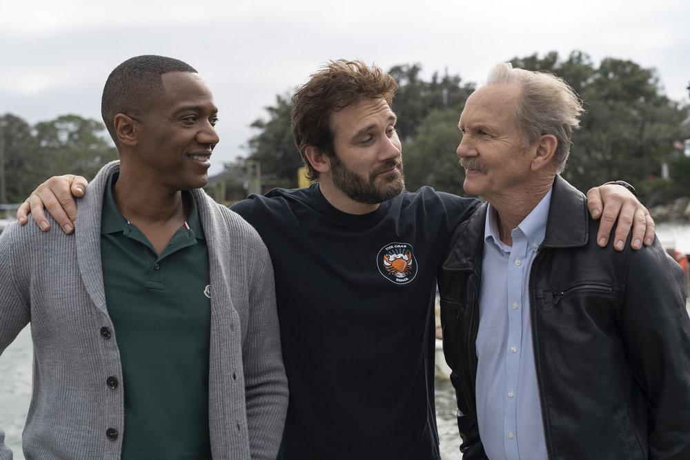Photo Michael O'Neill, J. August Richards, Clive Standen