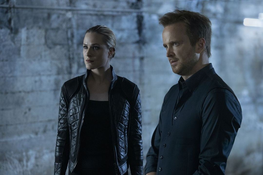 Westworld : Photo Evan Rachel Wood, Aaron Paul