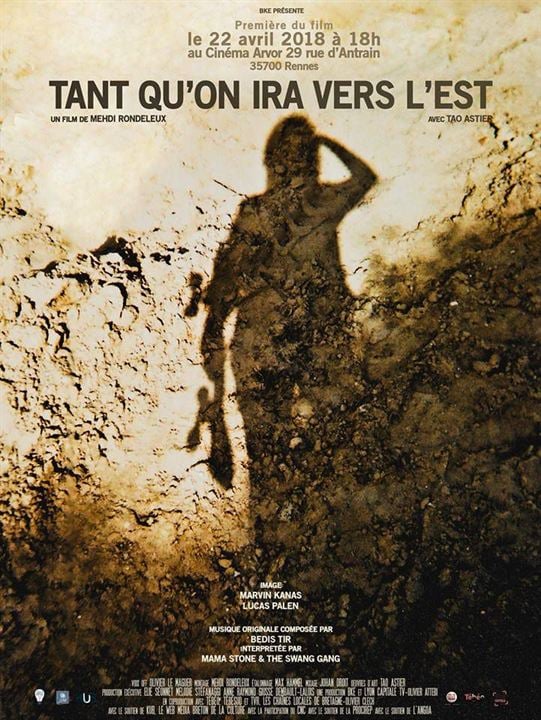 Tant qu'on ira vers l'est : Affiche