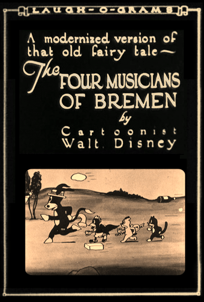 Les quatre musiciens de Bremen : Affiche