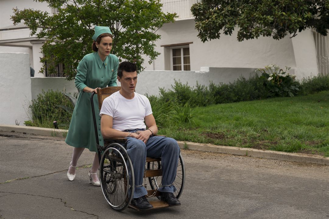 Ratched : Photo Sarah Paulson, Finn Wittrock