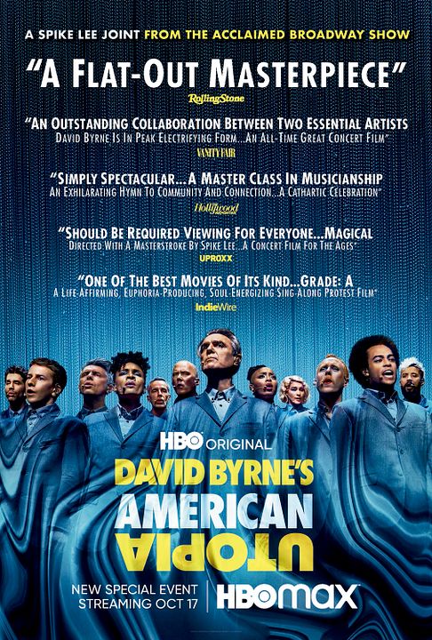 David Byrne’s American Utopia : Affiche