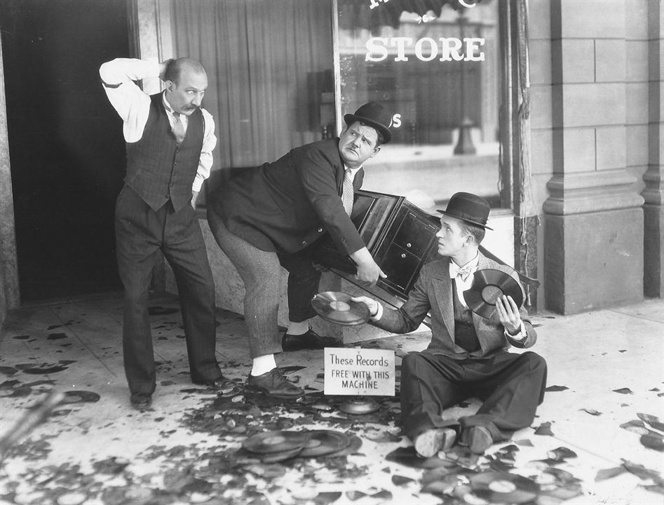 Laurel et Hardy Premiers coups de génie : Photo Stan Laurel, Oliver Hardy