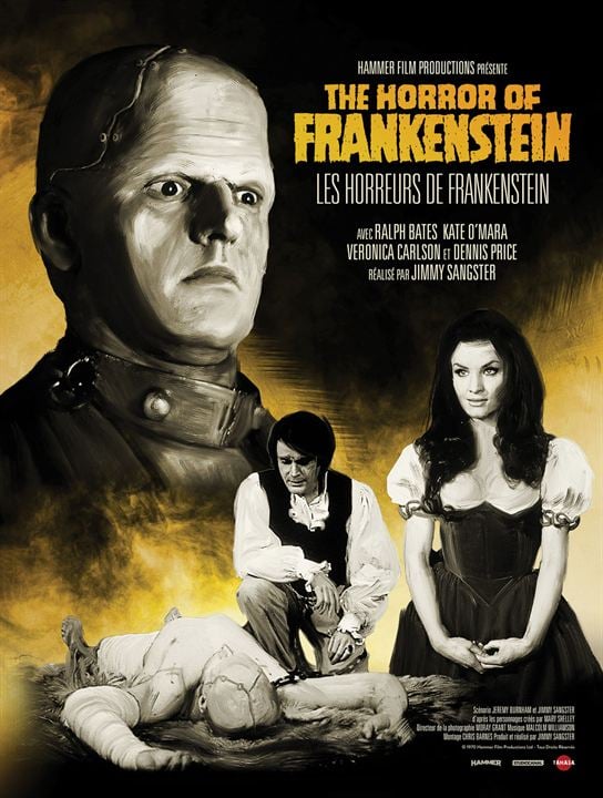 Les Horreurs de Frankenstein : Affiche
