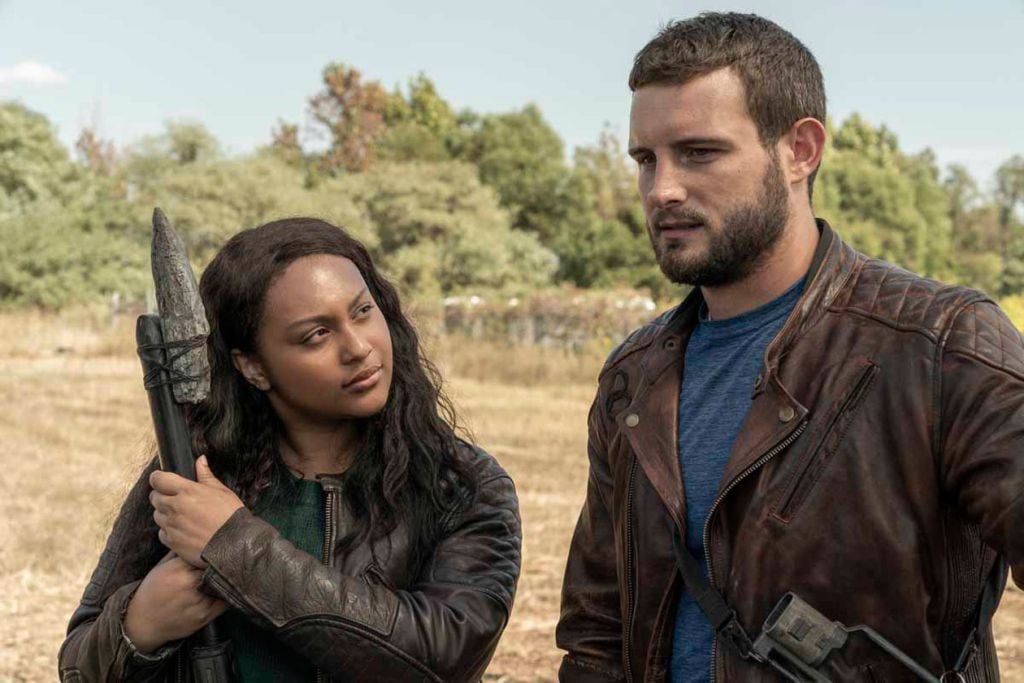 The Walking Dead: World Beyond : Photo Nico Tortorella, Aliyah Royale