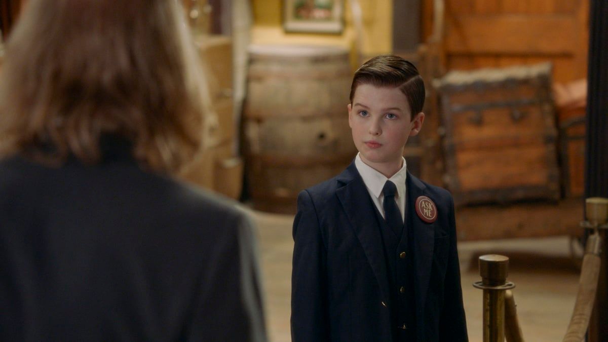 Young Sheldon : Photo Iain Armitage
