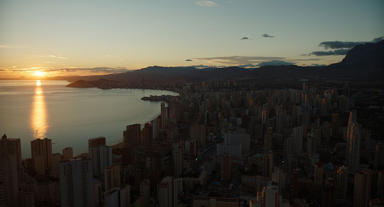 Nieva en Benidorm : Photo