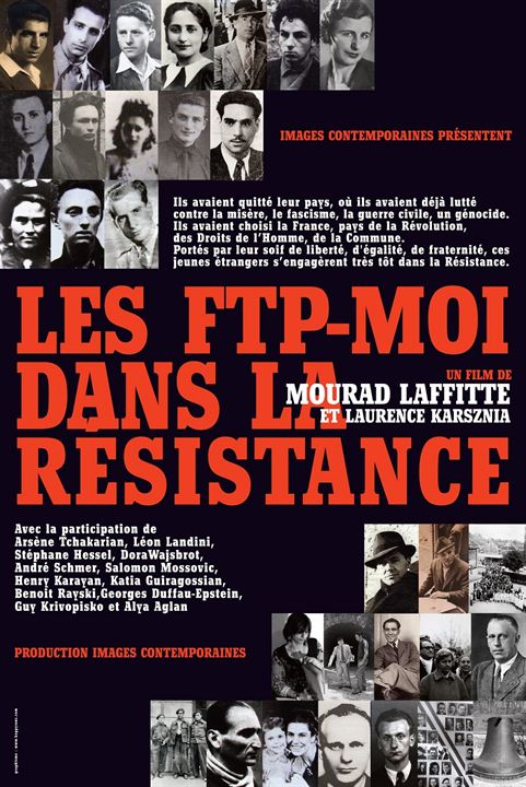 Les FTP-MOI dans la Résistance : Affiche