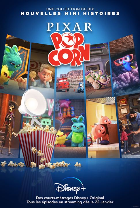 Pixar Popcorn : Affiche