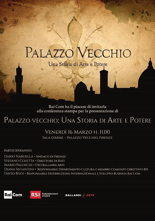 Palazzo Vecchio : Une histoire d'art et de pouvoir : Affiche