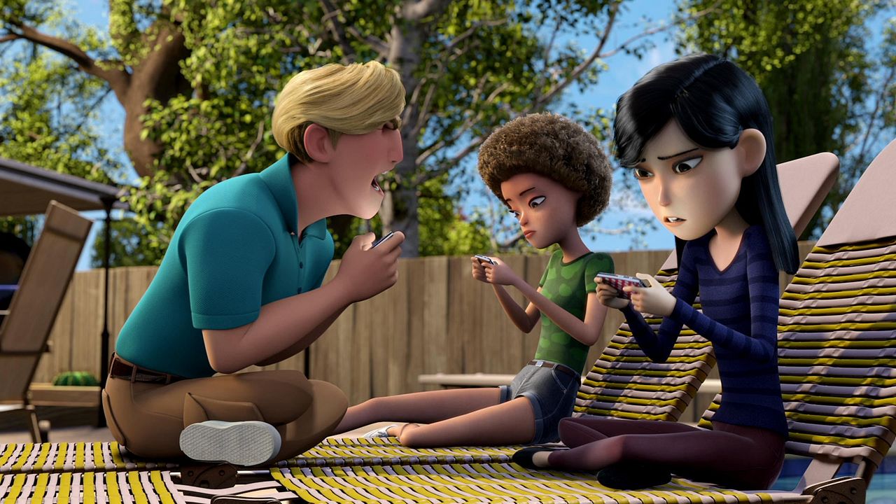 Le trio venu d'ailleurs : les contes d'Arcadia : Affiche