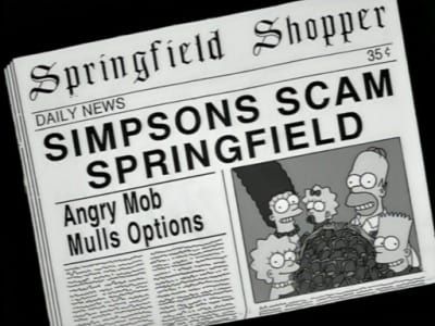 Les Simpson : Affiche