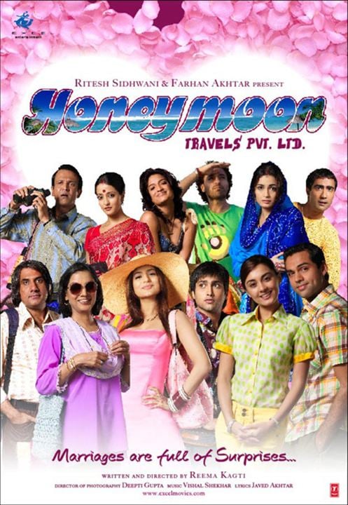 Honeymoon Travels Pvt. Ltd. : Affiche