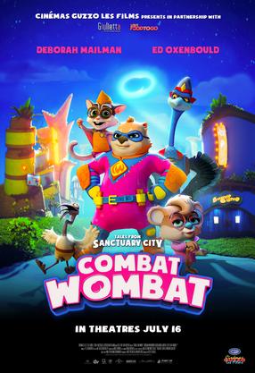 Combat Wombat : Affiche