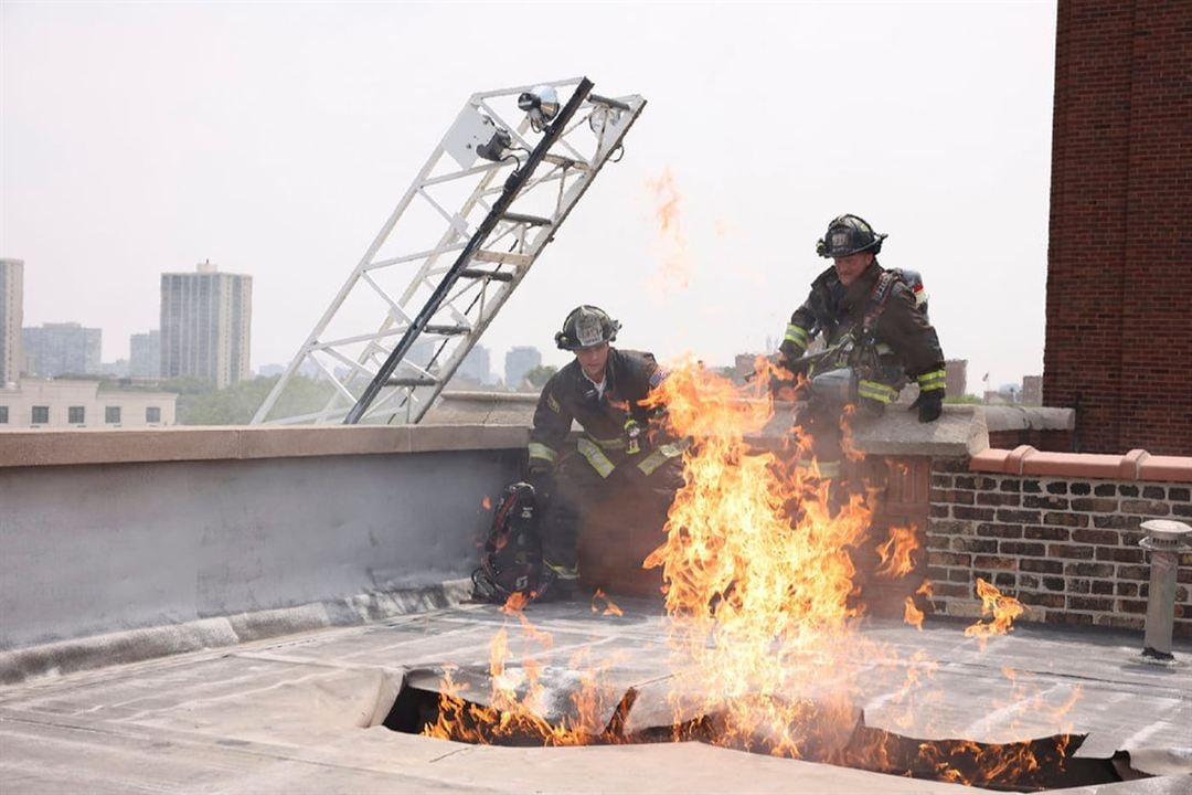 Chicago Fire : Photo Christian Stolte, Jesse Spencer