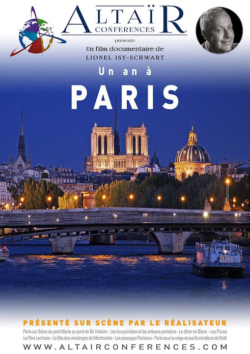 ALTAÏR Conférences - Un an à Paris : Affiche