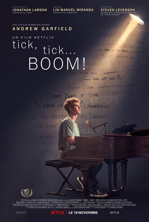 Tick, Tick…Boom! : Affiche