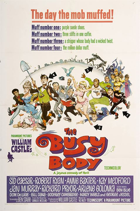 The Busy Body : Affiche