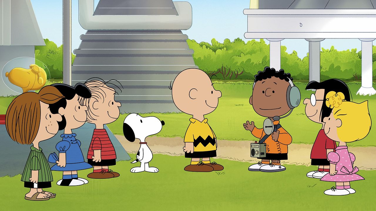 Snoopy dans l'espace : Affiche