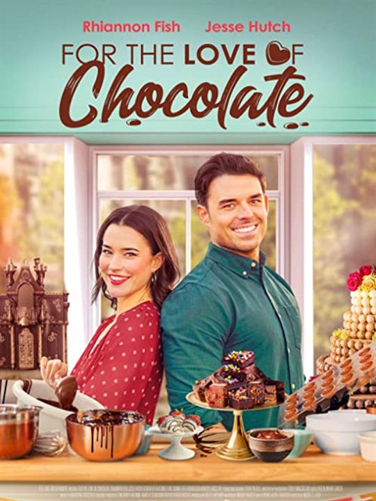 Coeurs en chocolat : Affiche