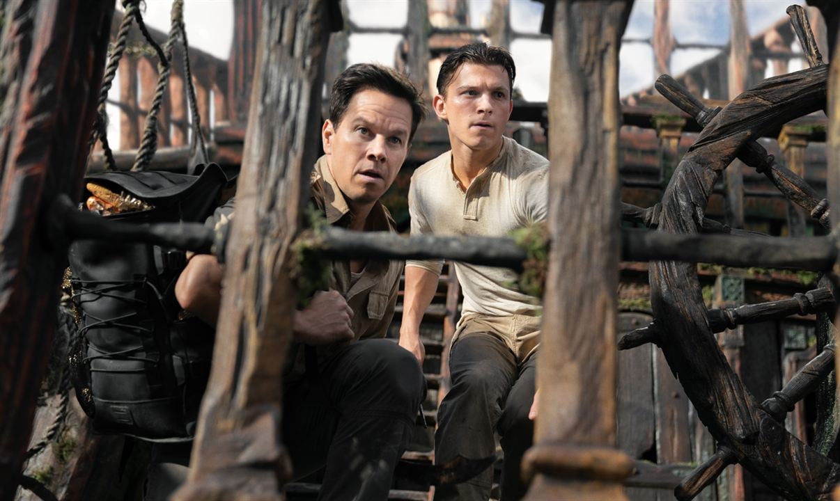 Uncharted : Photo Mark Wahlberg, Tom Holland
