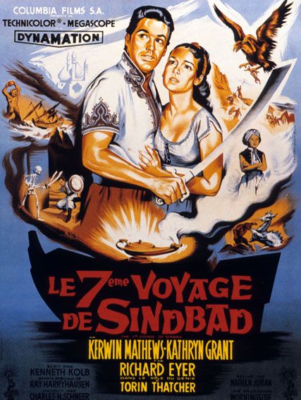 Le Septième voyage de Sinbad : Affiche